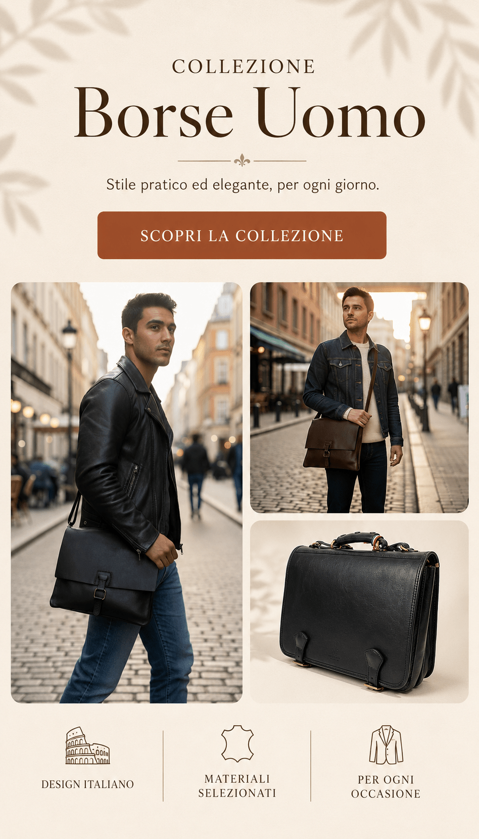Borse Uomo - Zaino Uomo - Pito’s|Bag