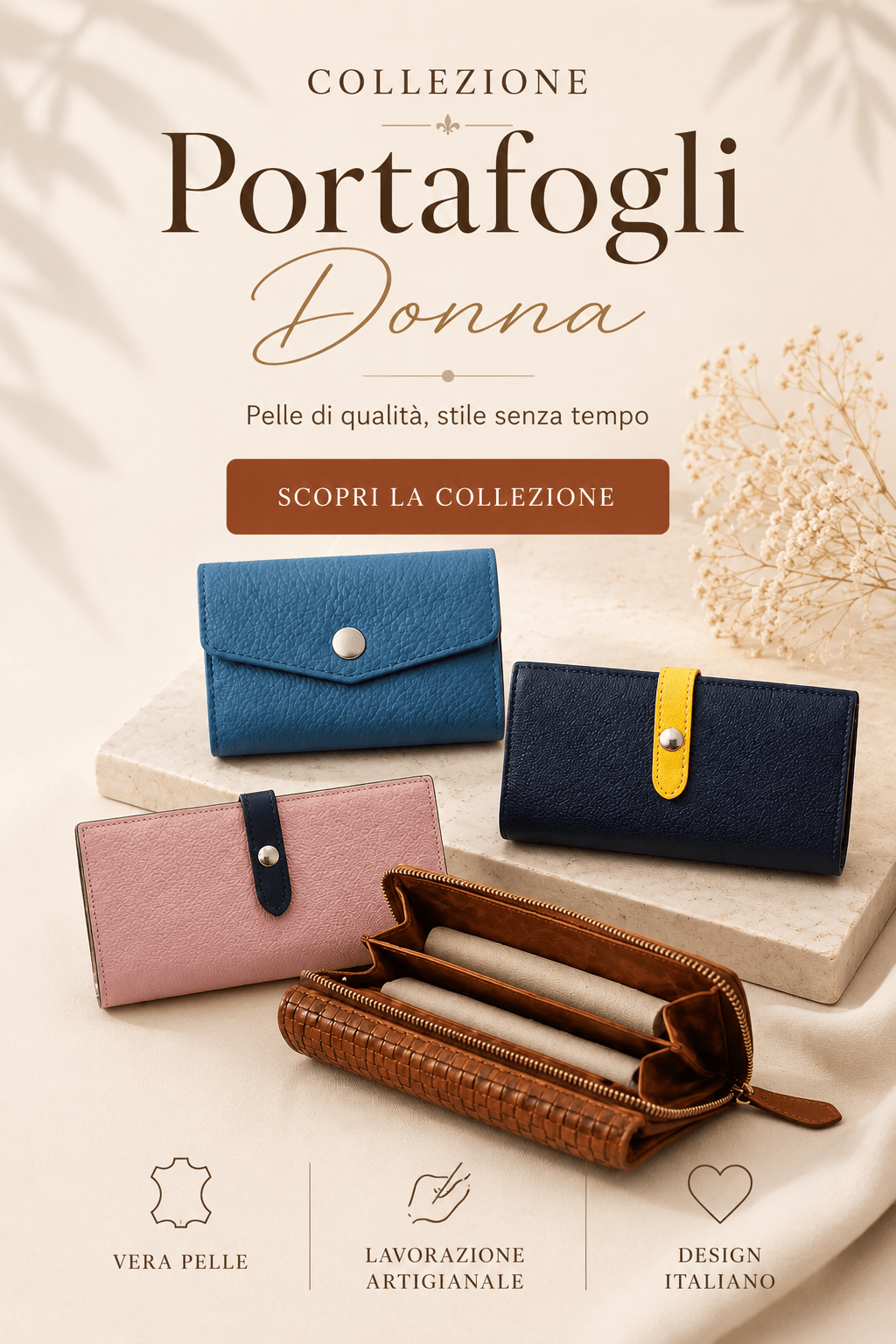 Portafogli Donna in Pelle - Pito’s|Bag