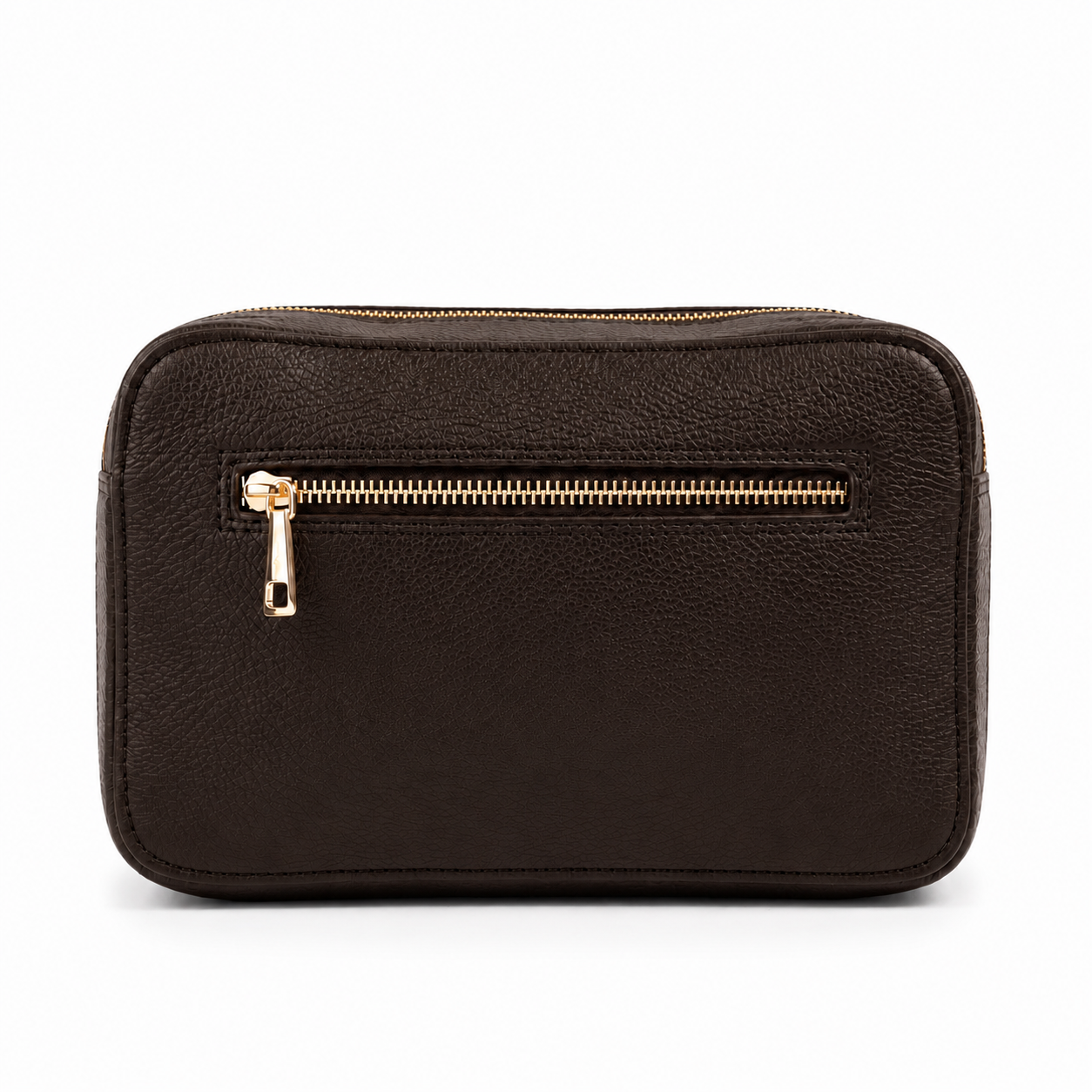 Borsetta in vera pelle due zip media