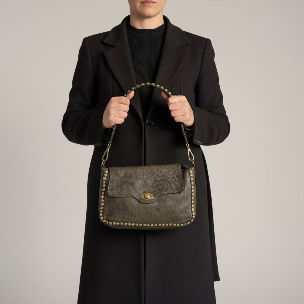 Borsa Donna Cartella in vera pelle Soyo