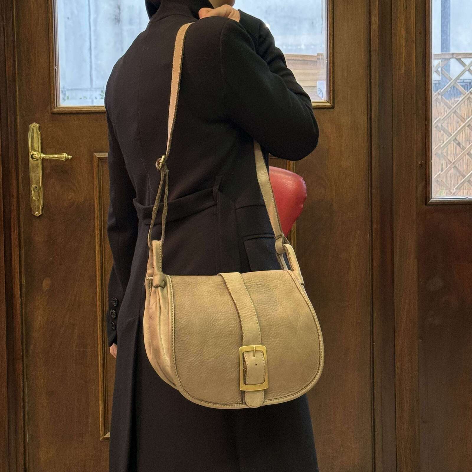 Borsa cartella con fibbione