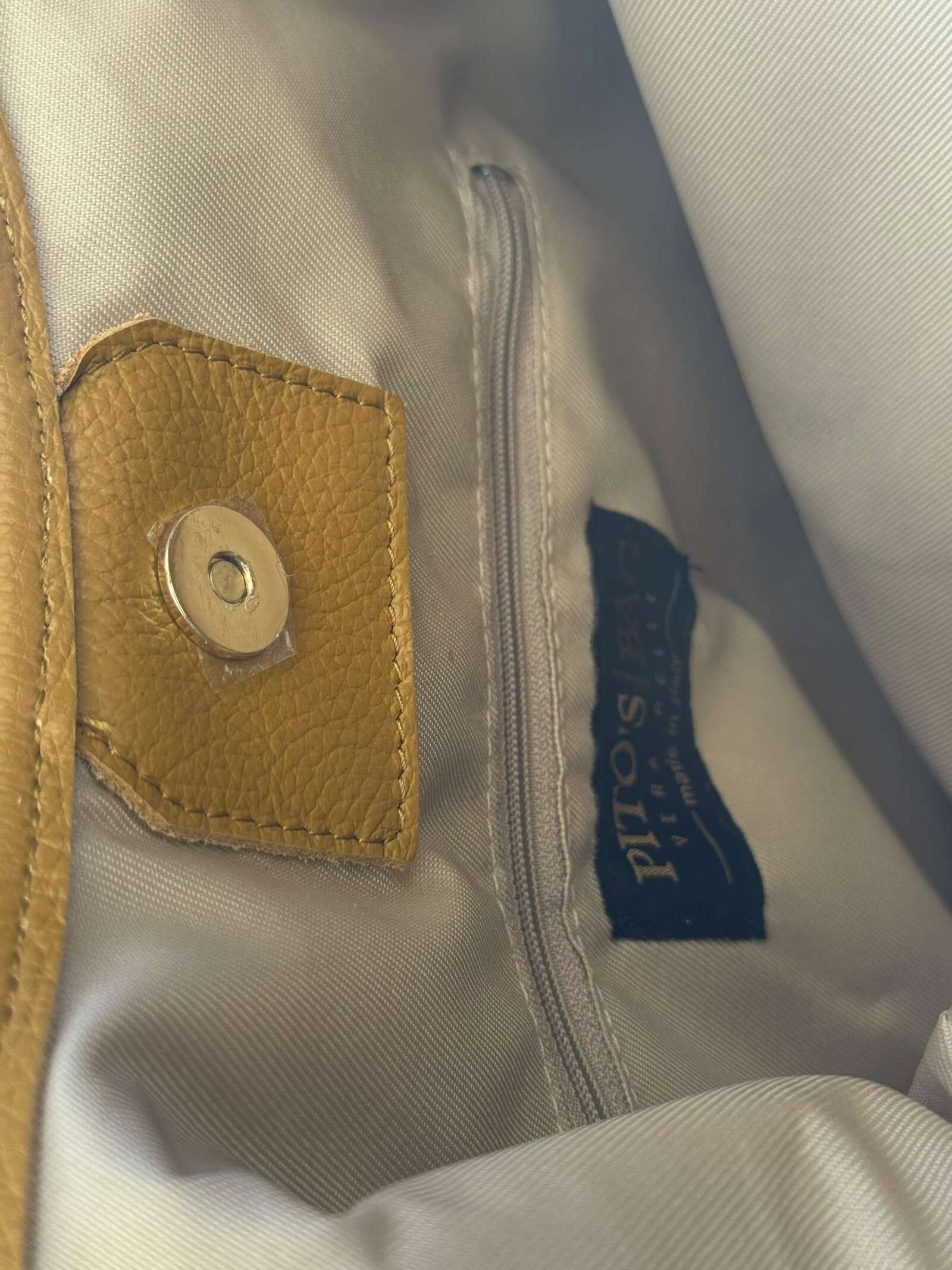 Borsa in vera pelle simple
