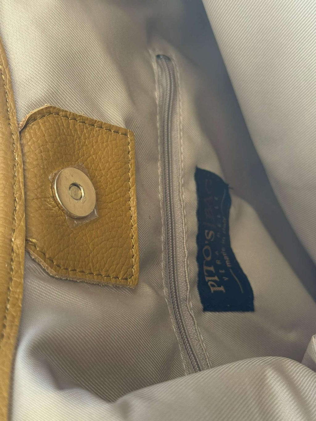 Borsa in vera pelle simple
