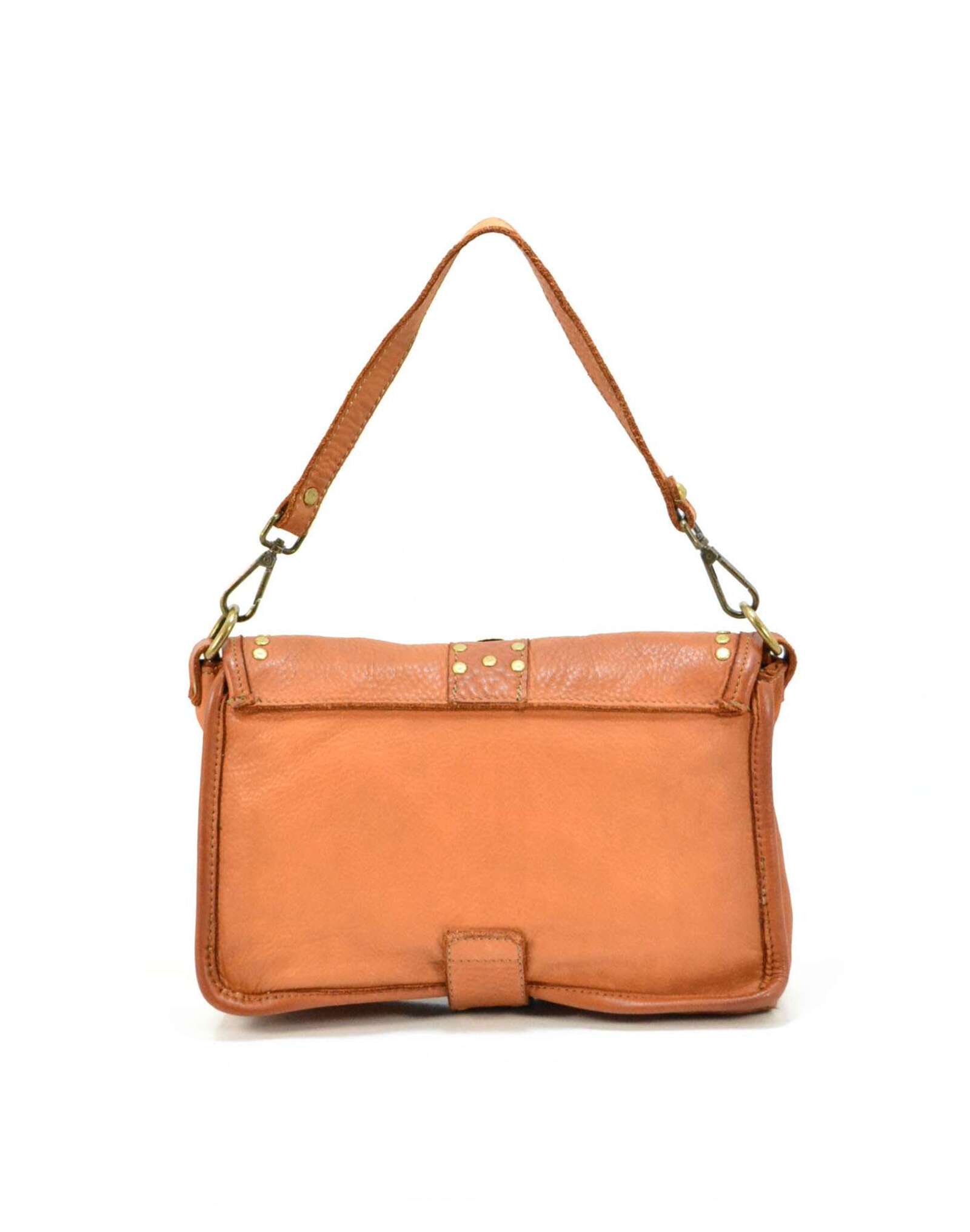 Borsa tracolla doppio manico borchiata Suo
