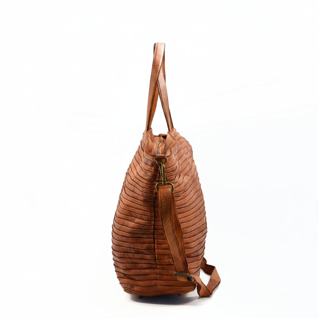 Borsa stopper rigata