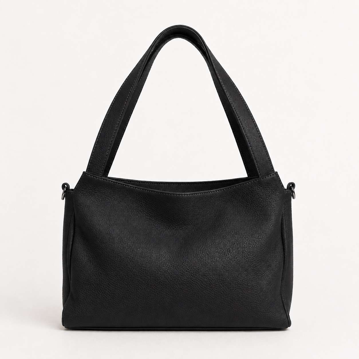 Borsa donna in vera pelle multizip