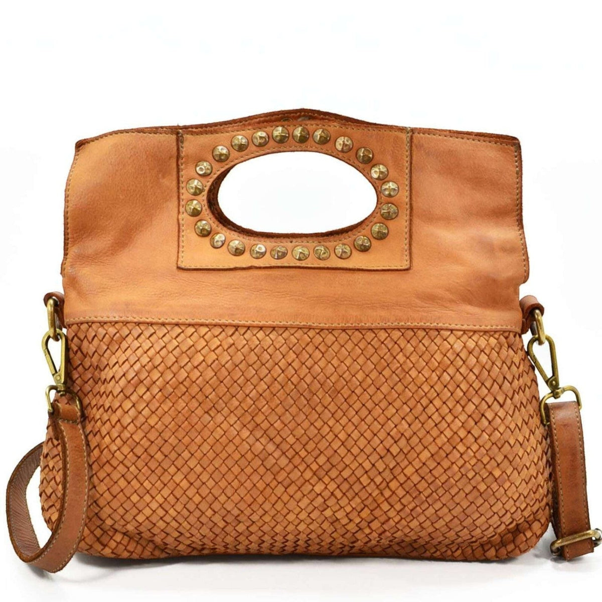 Borsa a Mano con Manico Borchiato - Pito’s|Bag