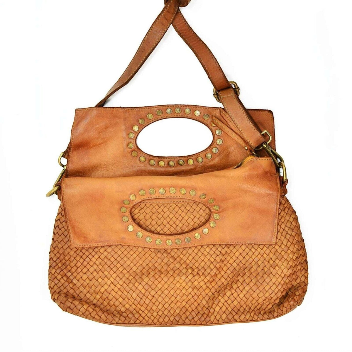 Borsa a Mano con Manico Borchiato - Pito’s|Bag