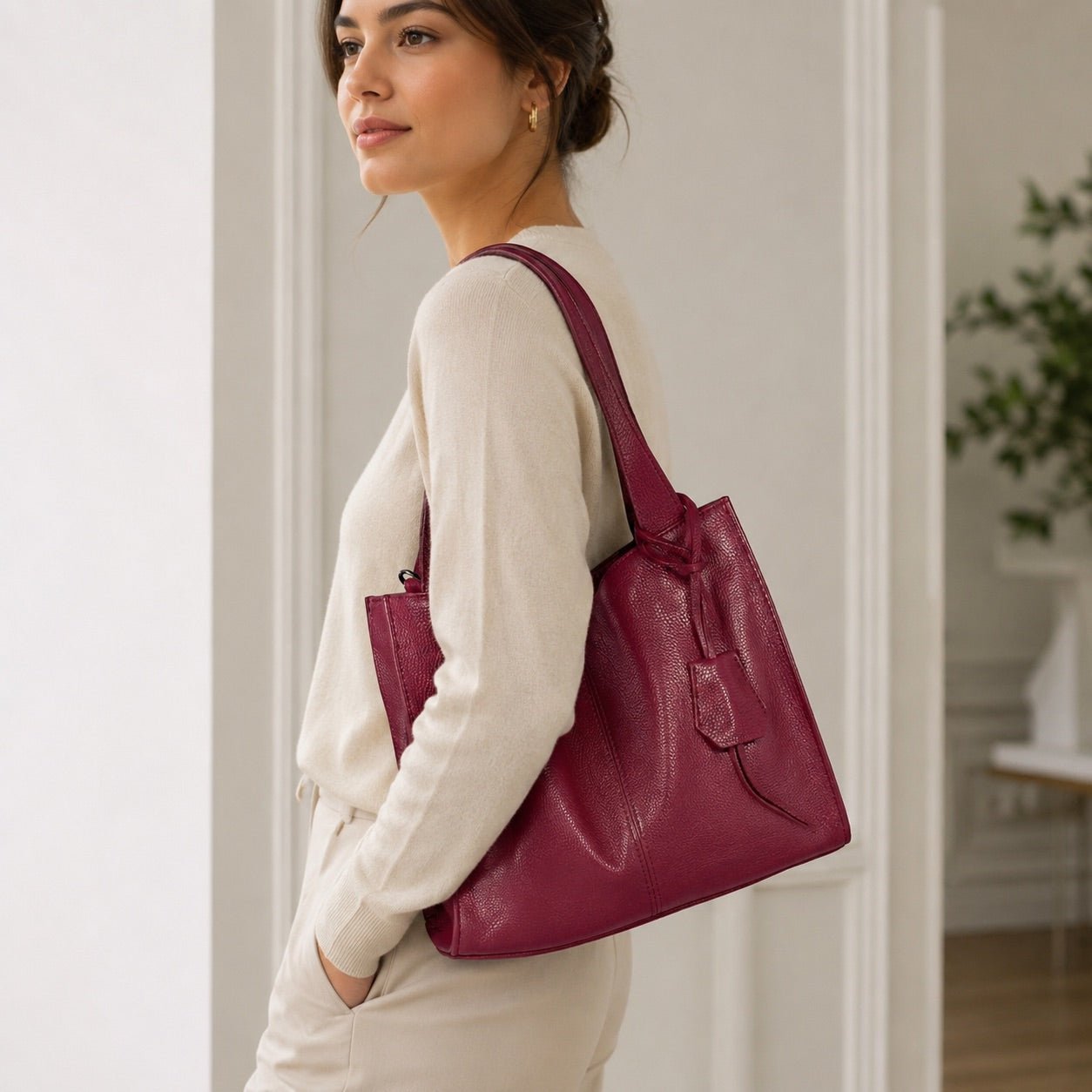 Borsa a spalla in pelle Hello - Pito’s|Bag