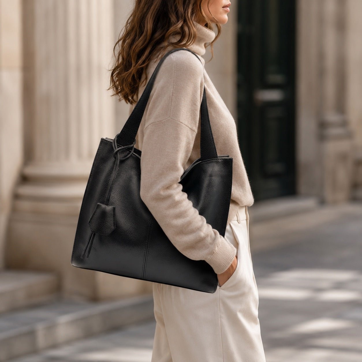 Borsa a spalla in pelle Hello - Pito’s|Bag
