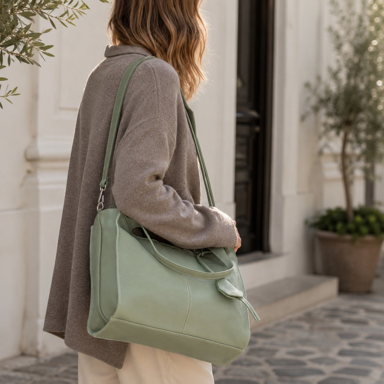 Borsa a spalla in pelle Hello - Pito’s|Bag