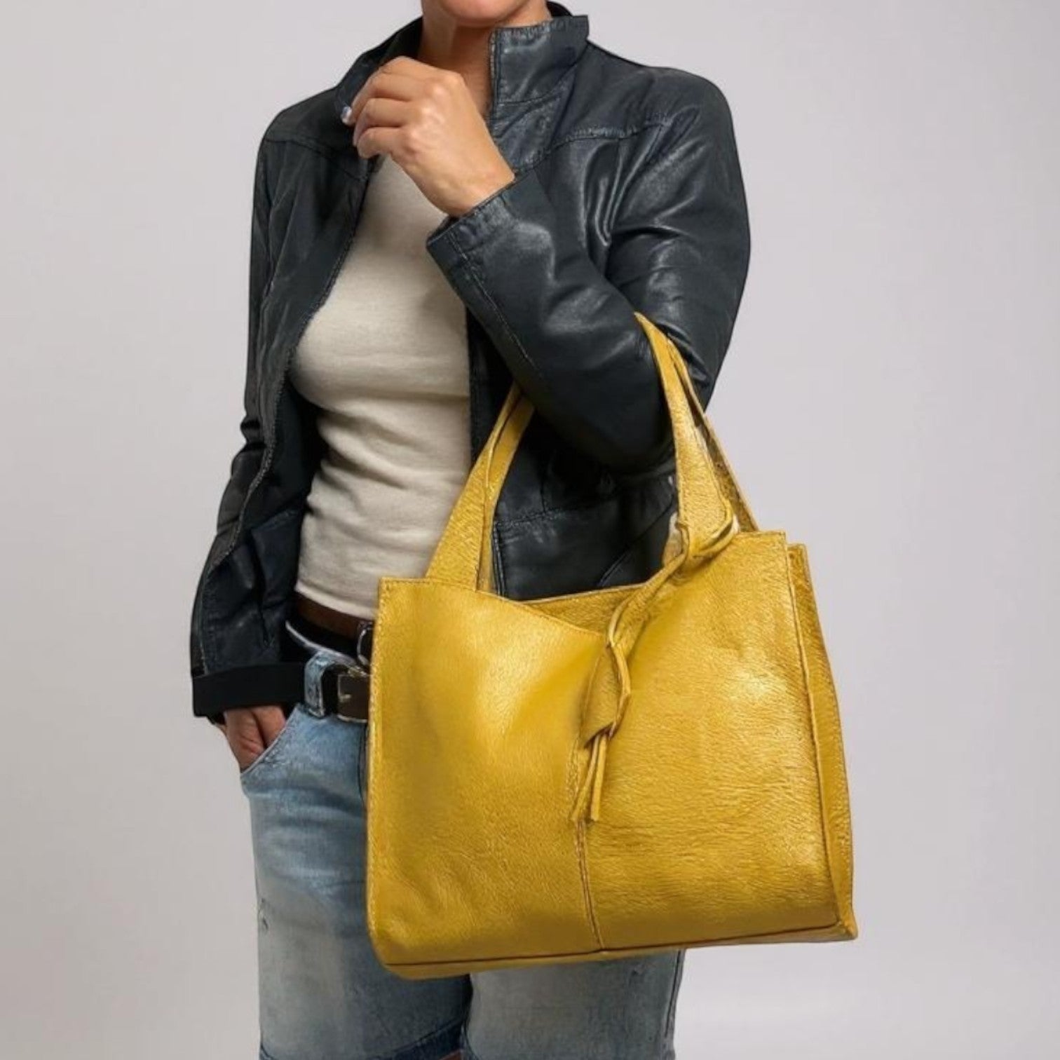 Borsa a spalla in pelle Hello - Pito’s|Bag