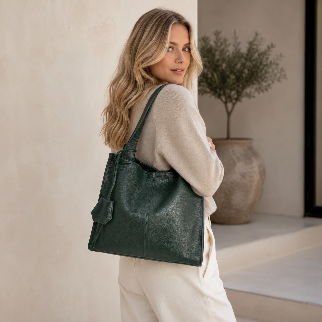 Borsa a spalla in pelle Hello - Pito’s|Bag