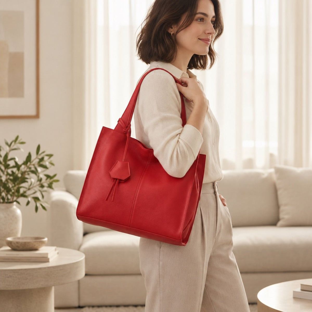 Borsa a spalla in pelle Hello - Pito’s|Bag
