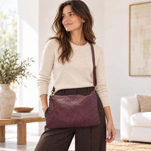 Borsa a tracolla Bustona intrecciata - Pito’s|Bag