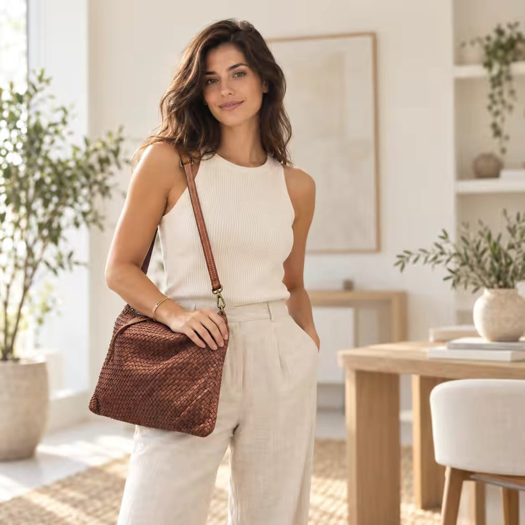 Borsa a tracolla Bustona intrecciata - Pito’s|Bag