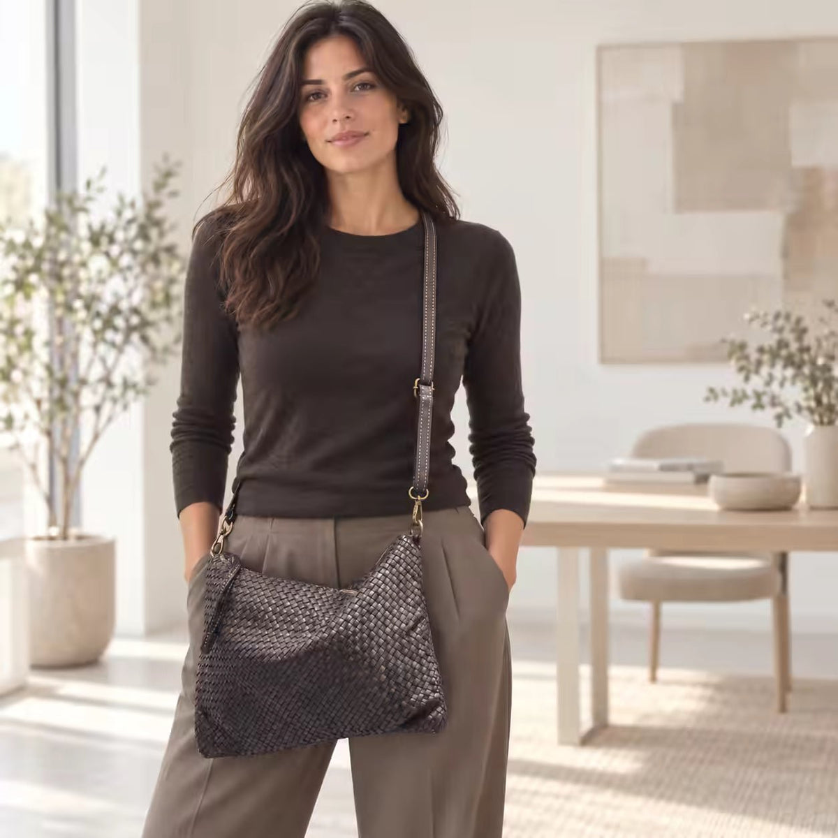 Borsa a tracolla Bustona intrecciata - Pito’s|Bag