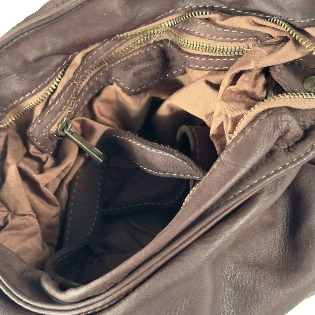 Borsa A Tracolla in pelle artigianale Snow - Pito’s|Bag