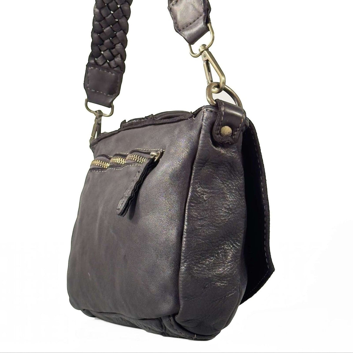 Borsa A Tracolla in pelle artigianale Snow - Pito’s|Bag