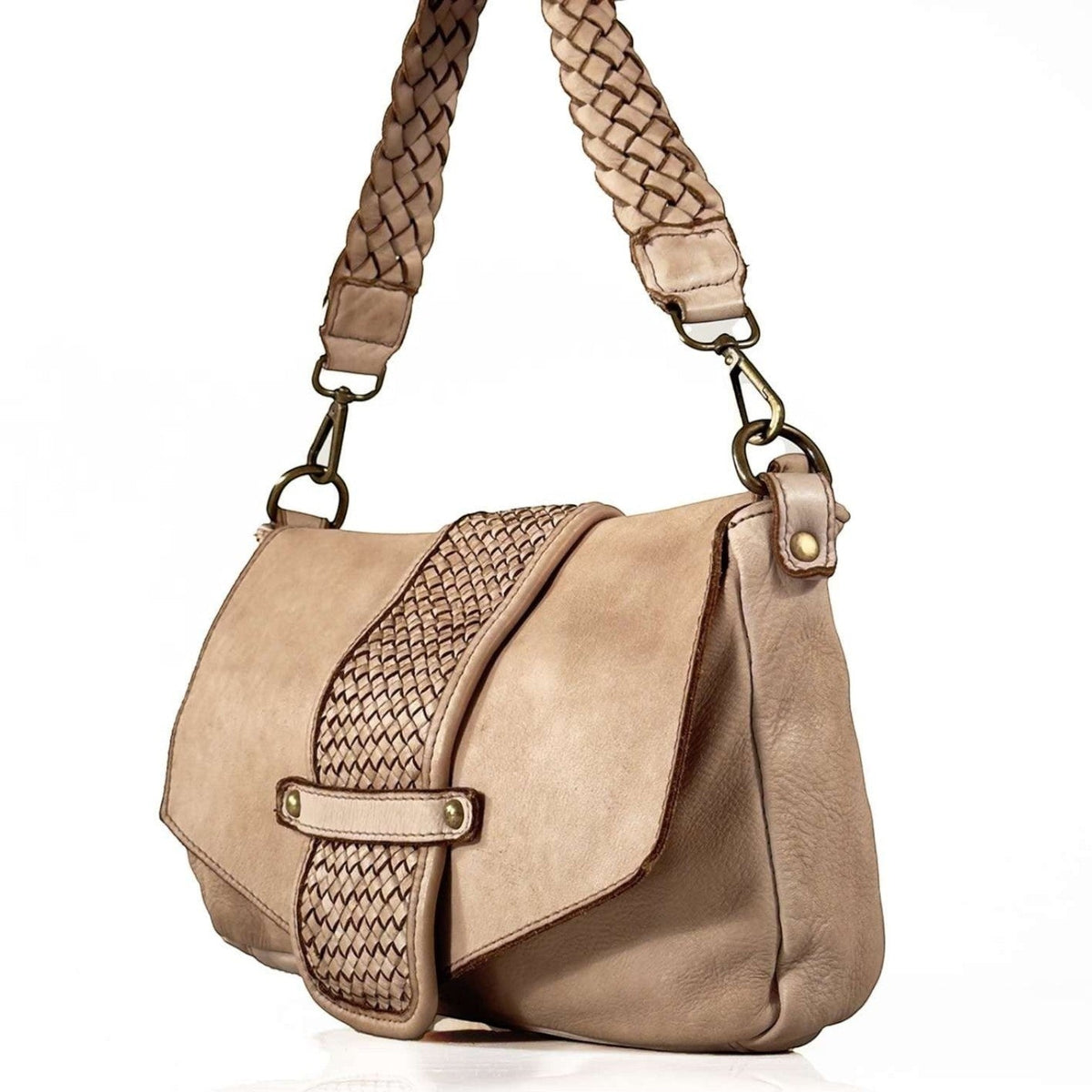Borsa A Tracolla in pelle artigianale Snow - Pito’s|Bag