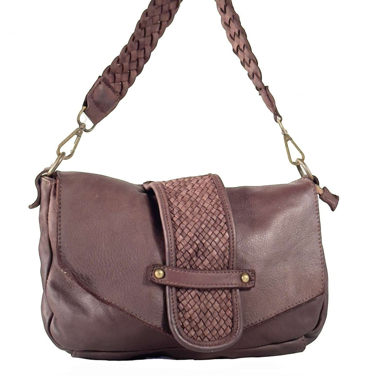 Borsa A Tracolla in pelle artigianale Snow - Pito’s|Bag