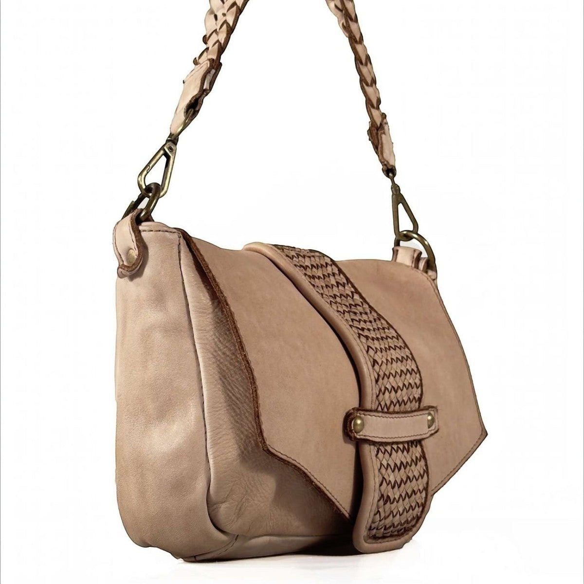 Borsa A Tracolla in pelle artigianale Snow - Pito’s|Bag
