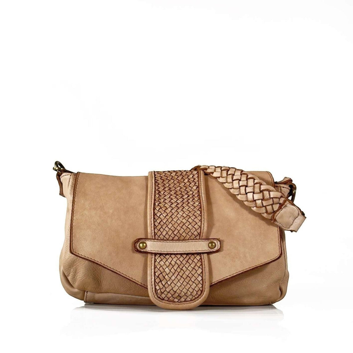 Borsa A Tracolla in pelle artigianale Snow - Pito’s|Bag