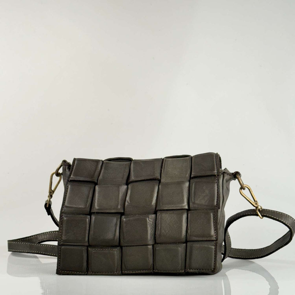 Borsa cartella modello quadretti in pelle - Pito’s|Bag