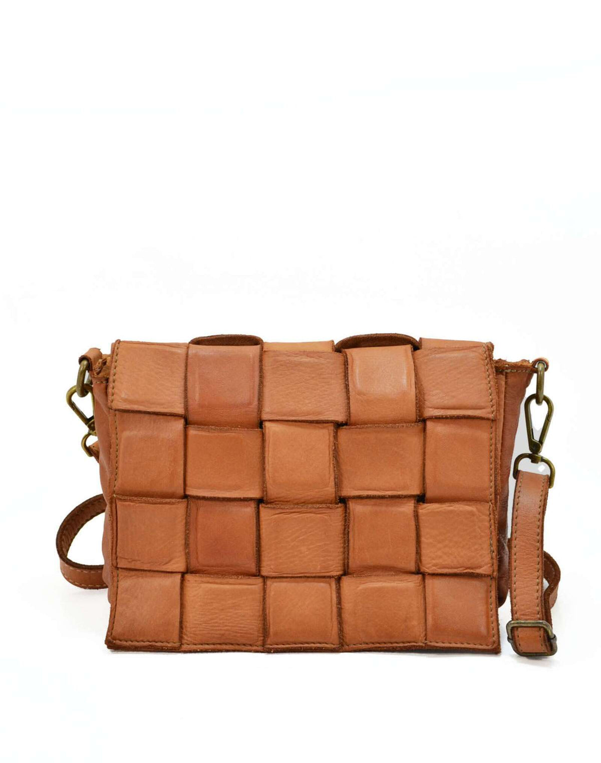 Borsa cartella modello quadretti in pelle - Pito’s|Bag