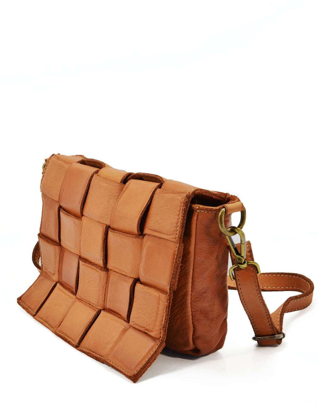 Borsa cartella modello quadretti in pelle - Pito’s|Bag