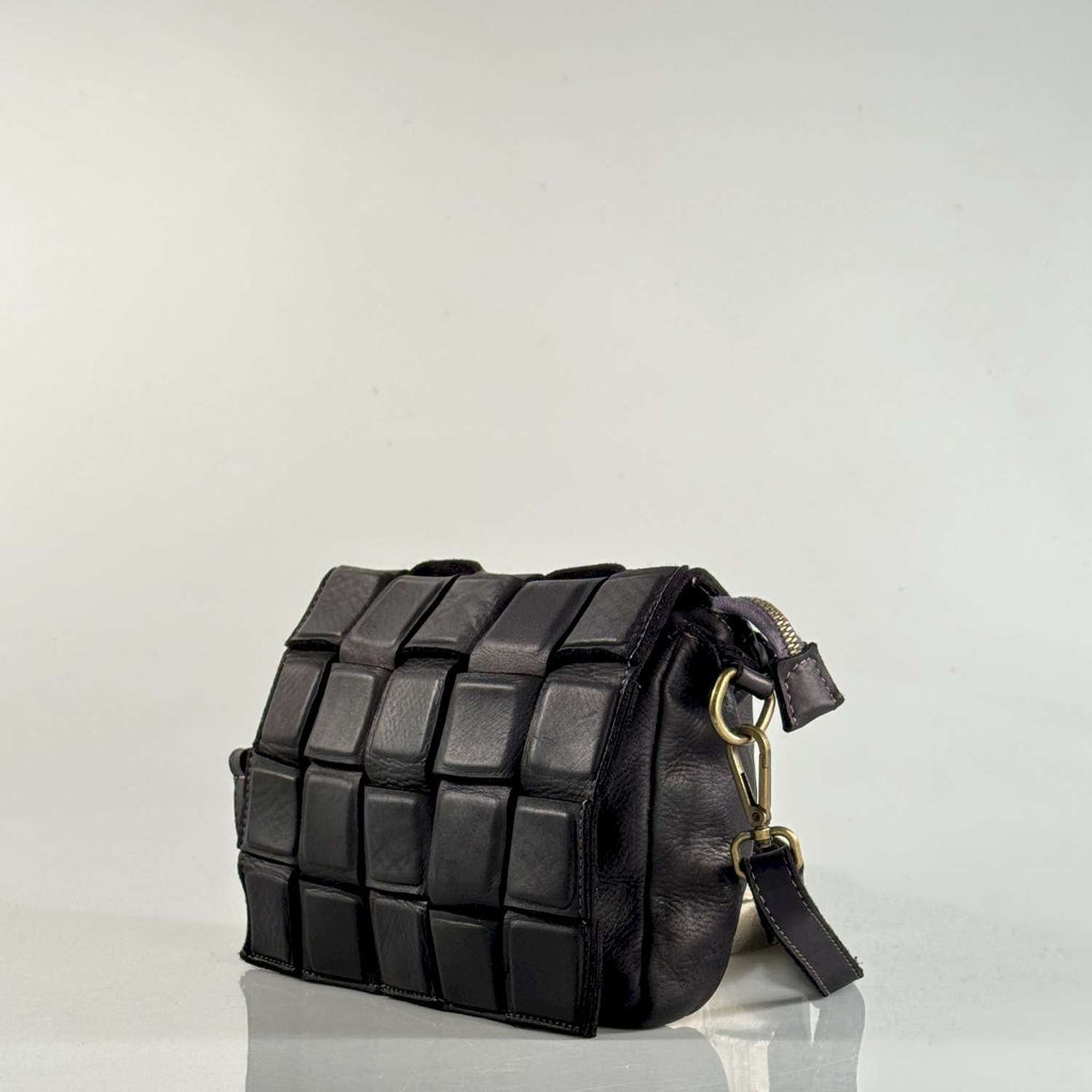 Borsa cartella modello quadretti in pelle - Pito’s|Bag