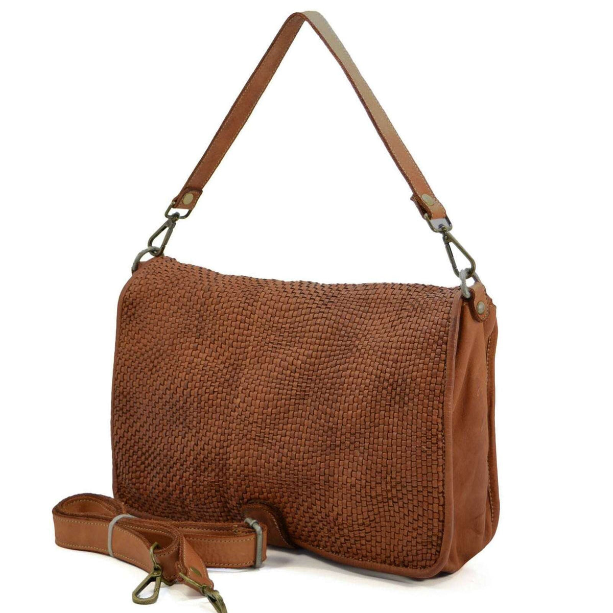 Borsa cartella patta intrecciata - Pito’s|Bag