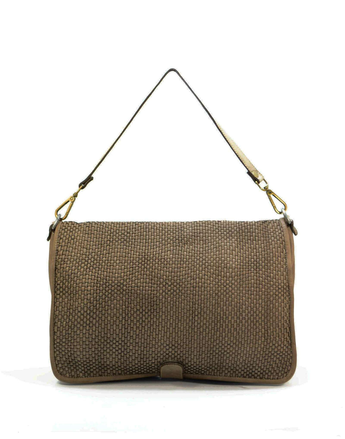 Borsa cartella patta intrecciata - Pito’s|Bag