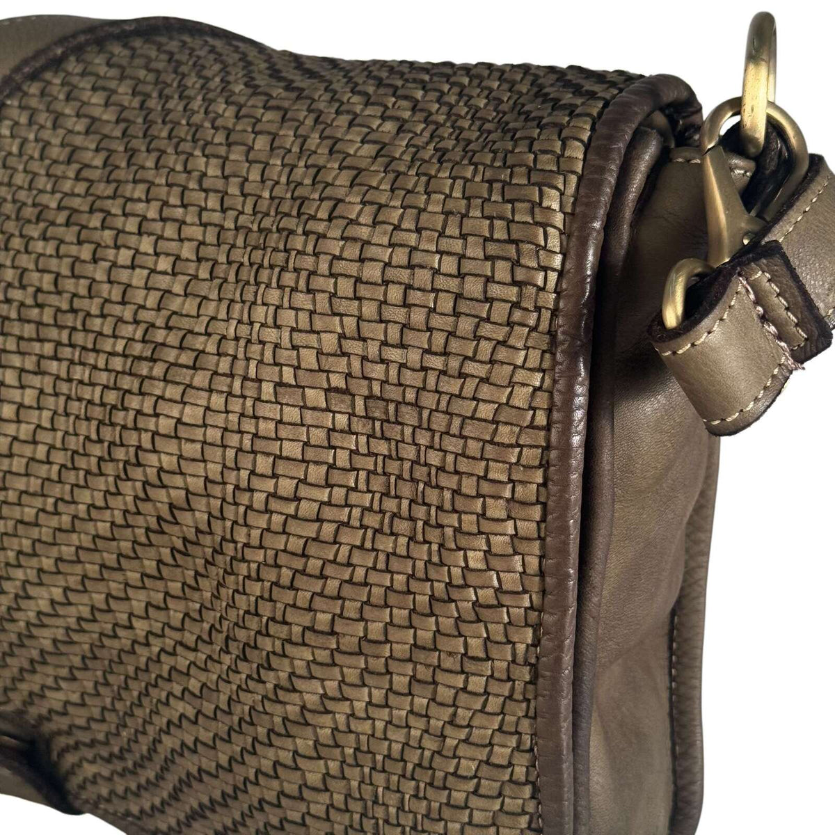 Borsa cartella patta intrecciata - Pito’s|Bag