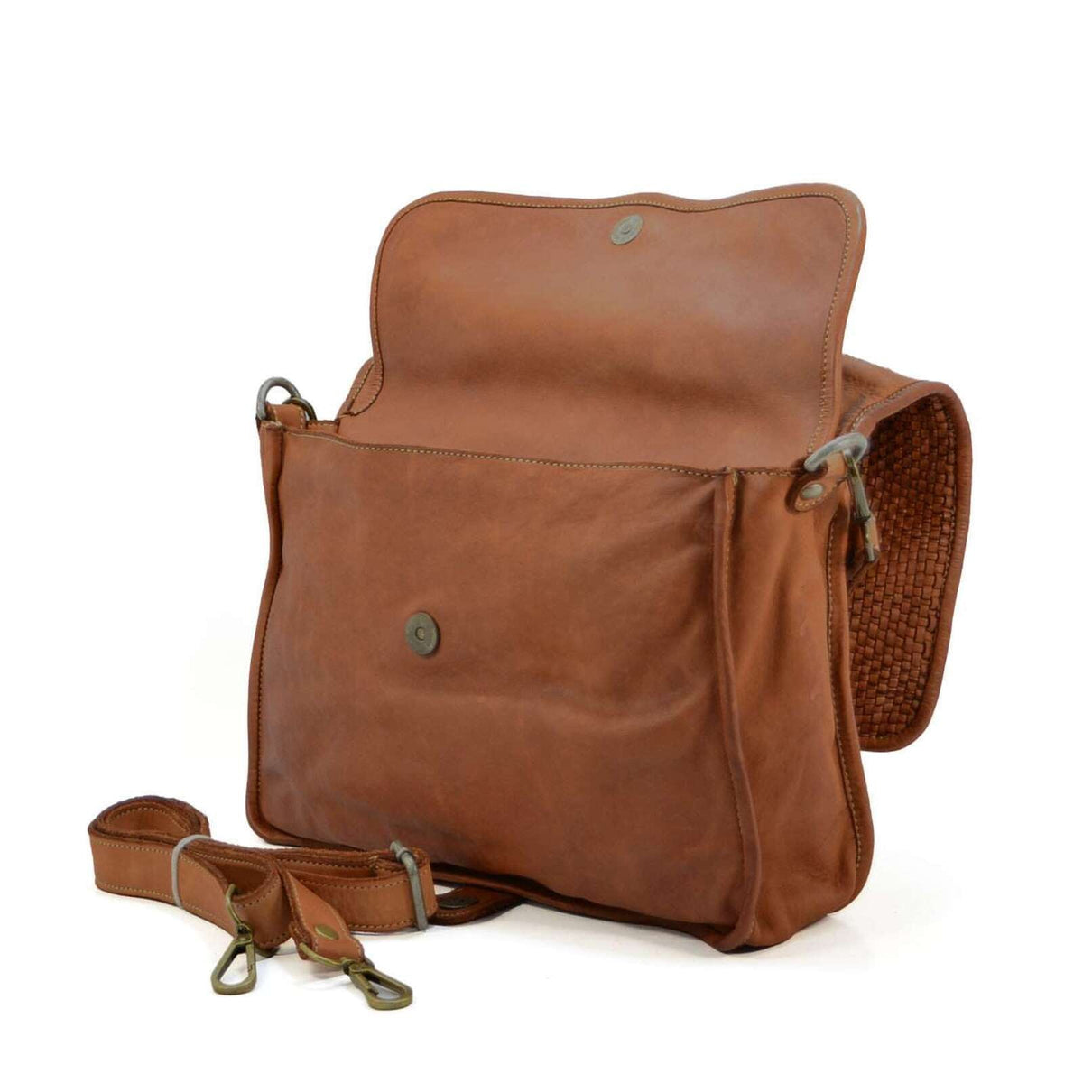 Borsa cartella patta intrecciata - Pito’s|Bag