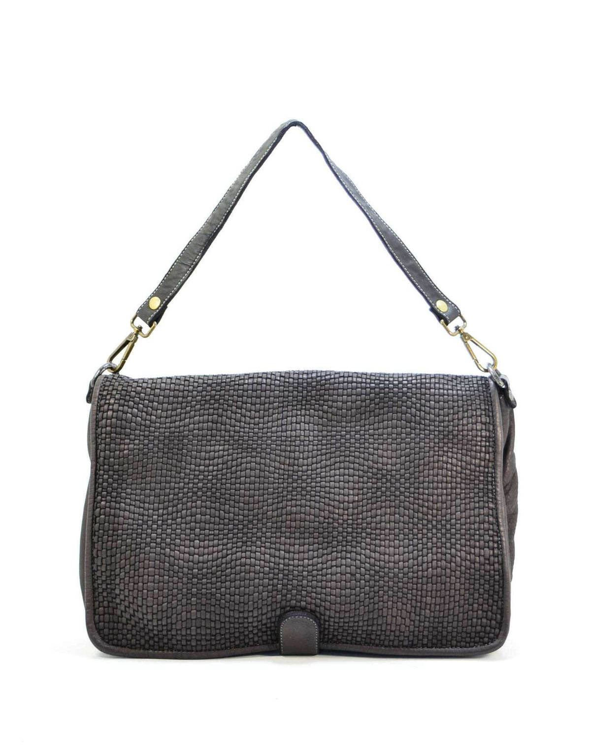 Borsa cartella patta intrecciata - Pito’s|Bag