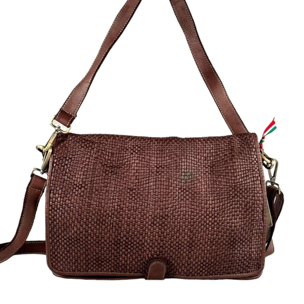 Borsa cartella patta intrecciata - Pito’s|Bag