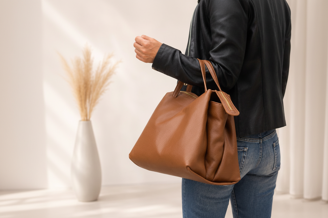 Borsa Classic elegante luminosa