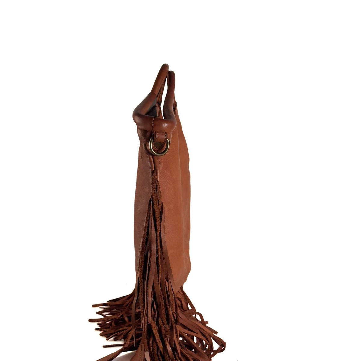 Borsa Donna a Mano in Pelle con Frange - Pito’s|Bag