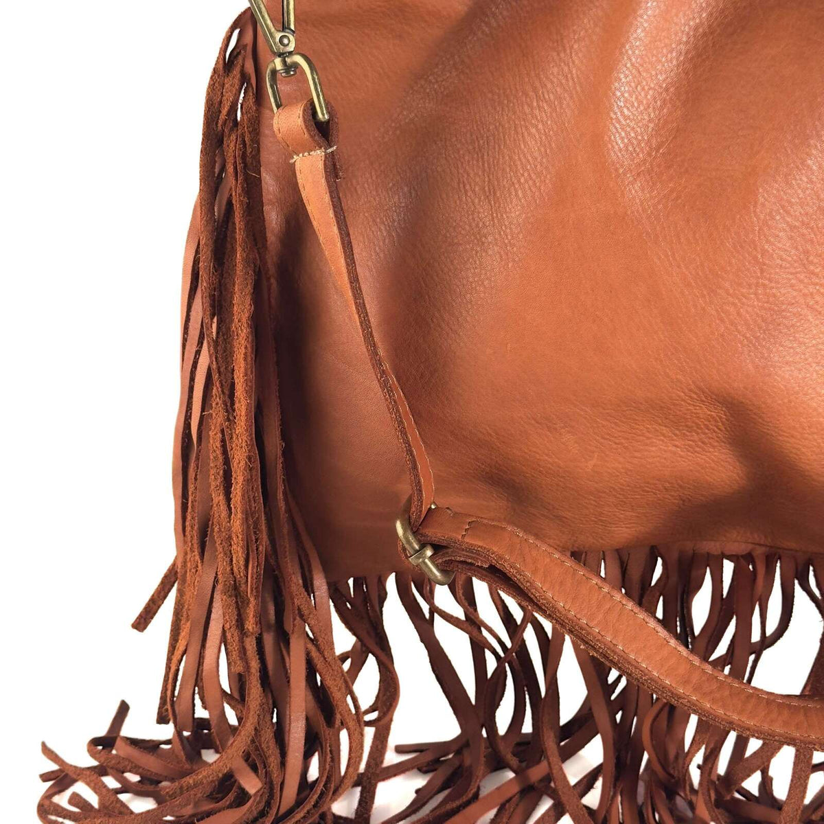 Borsa Donna a Mano in Pelle con Frange - Pito’s|Bag