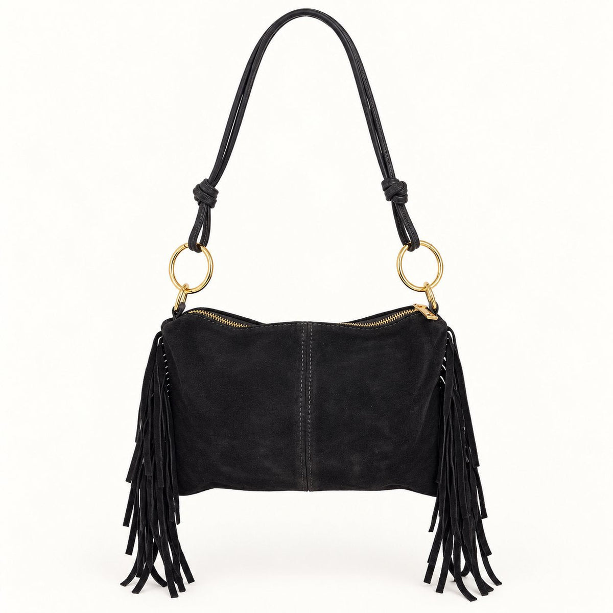 Borsa Donna Camoscio frangiata - Pito’s|Bag