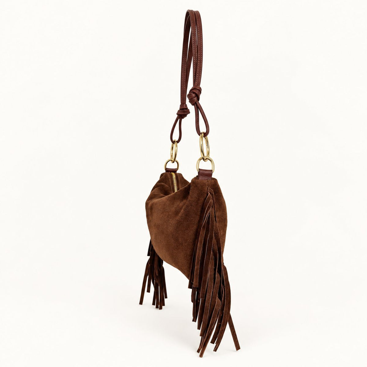 Borsa Donna Camoscio frangiata - Pito’s|Bag