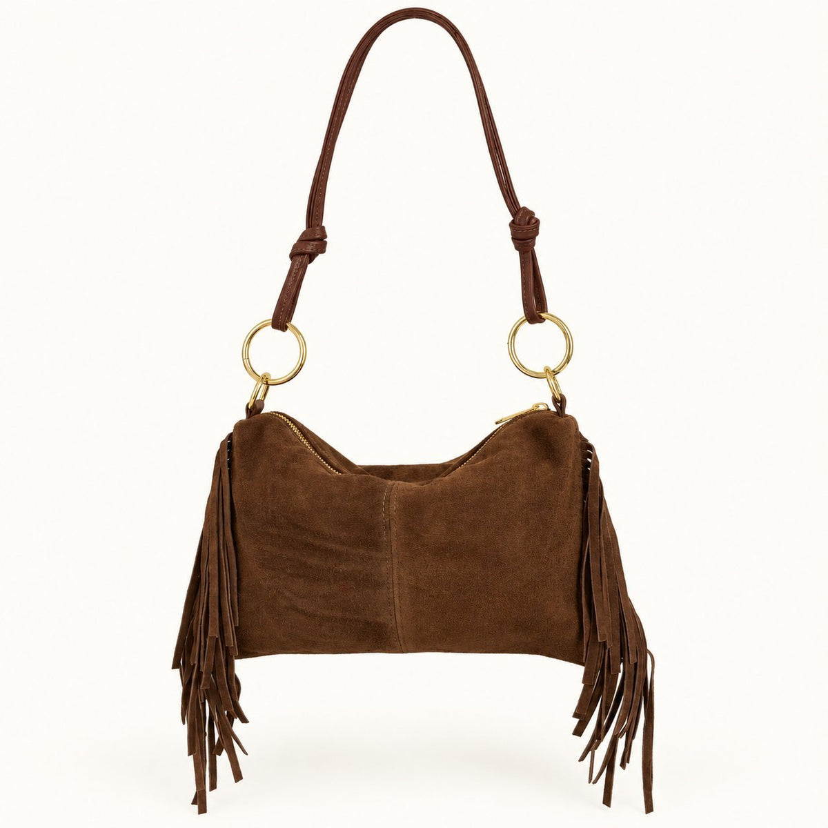 Borsa Donna Camoscio frangiata - Pito’s|Bag