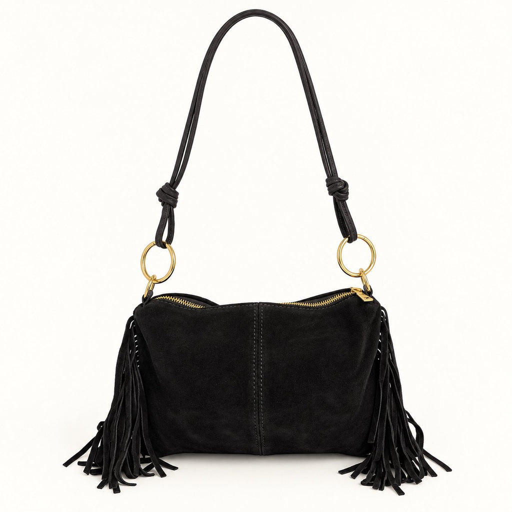 Borsa Donna Camoscio frangiata - Pito’s|Bag