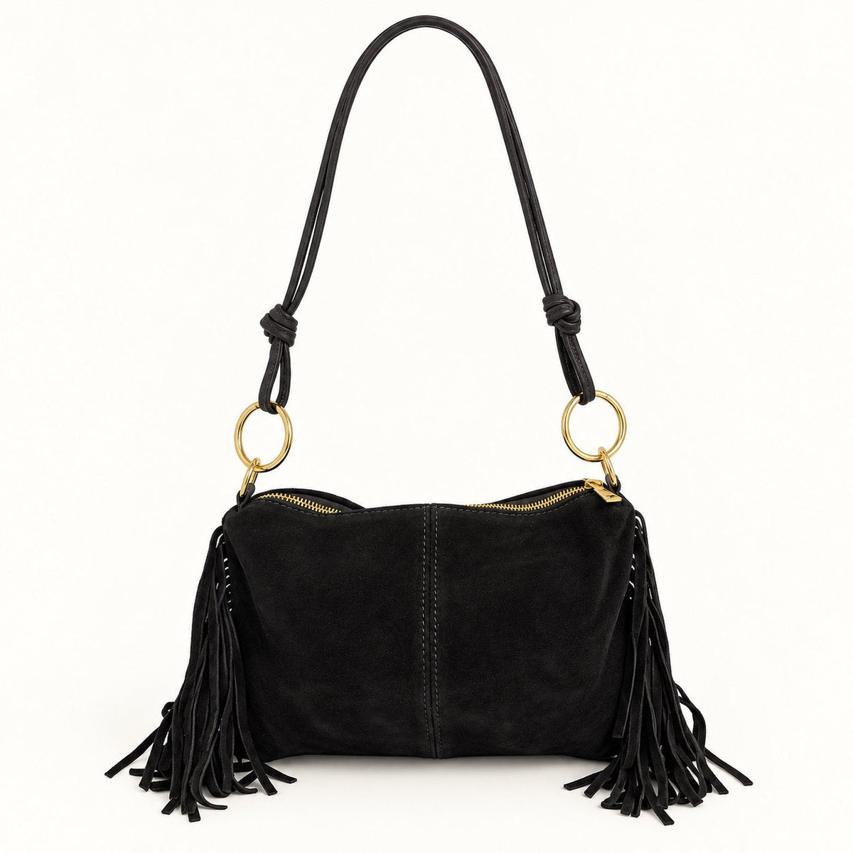 Borsa Donna Camoscio frangiata - Pito’s|Bag