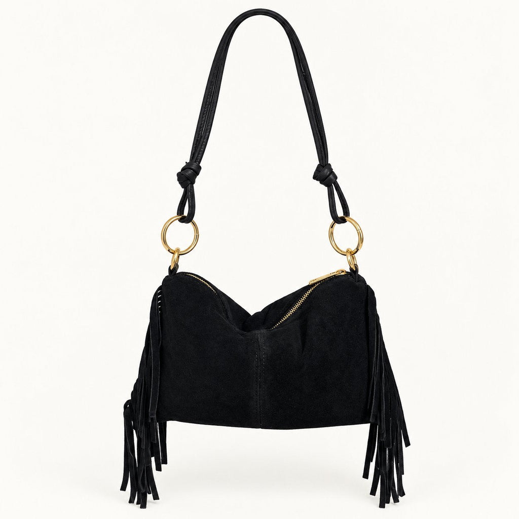 Borsa Donna Camoscio frangiata - Pito’s|Bag