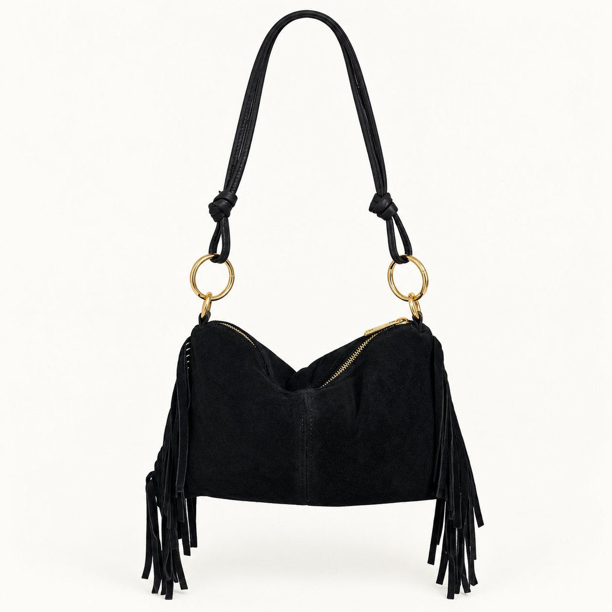 Borsa Donna Camoscio frangiata - Pito’s|Bag