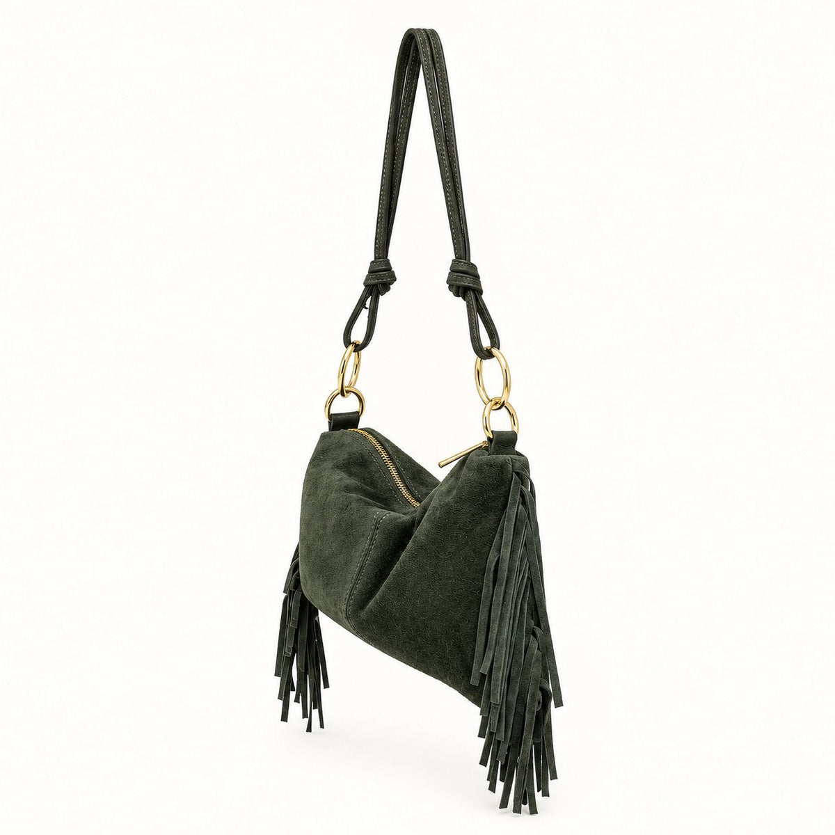 Borsa Donna Camoscio frangiata - Pito’s|Bag