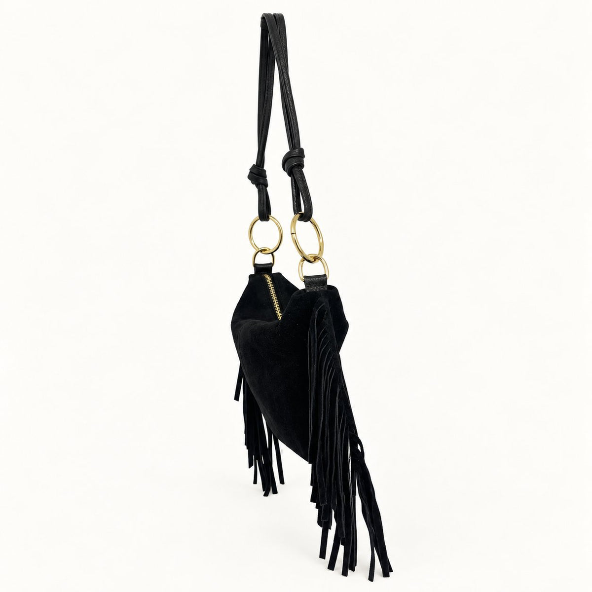 Borsa Donna Camoscio frangiata - Pito’s|Bag