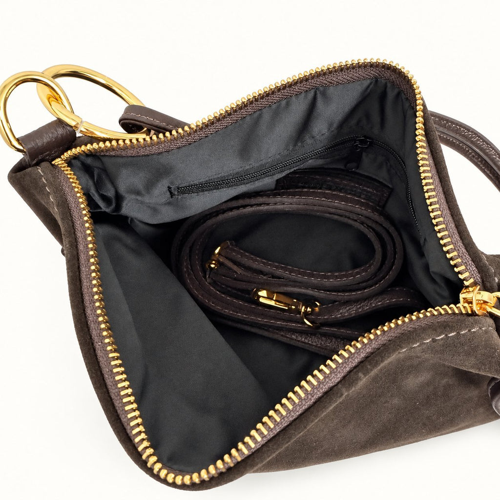 Borsa Donna Camoscio frangiata - Pito’s|Bag